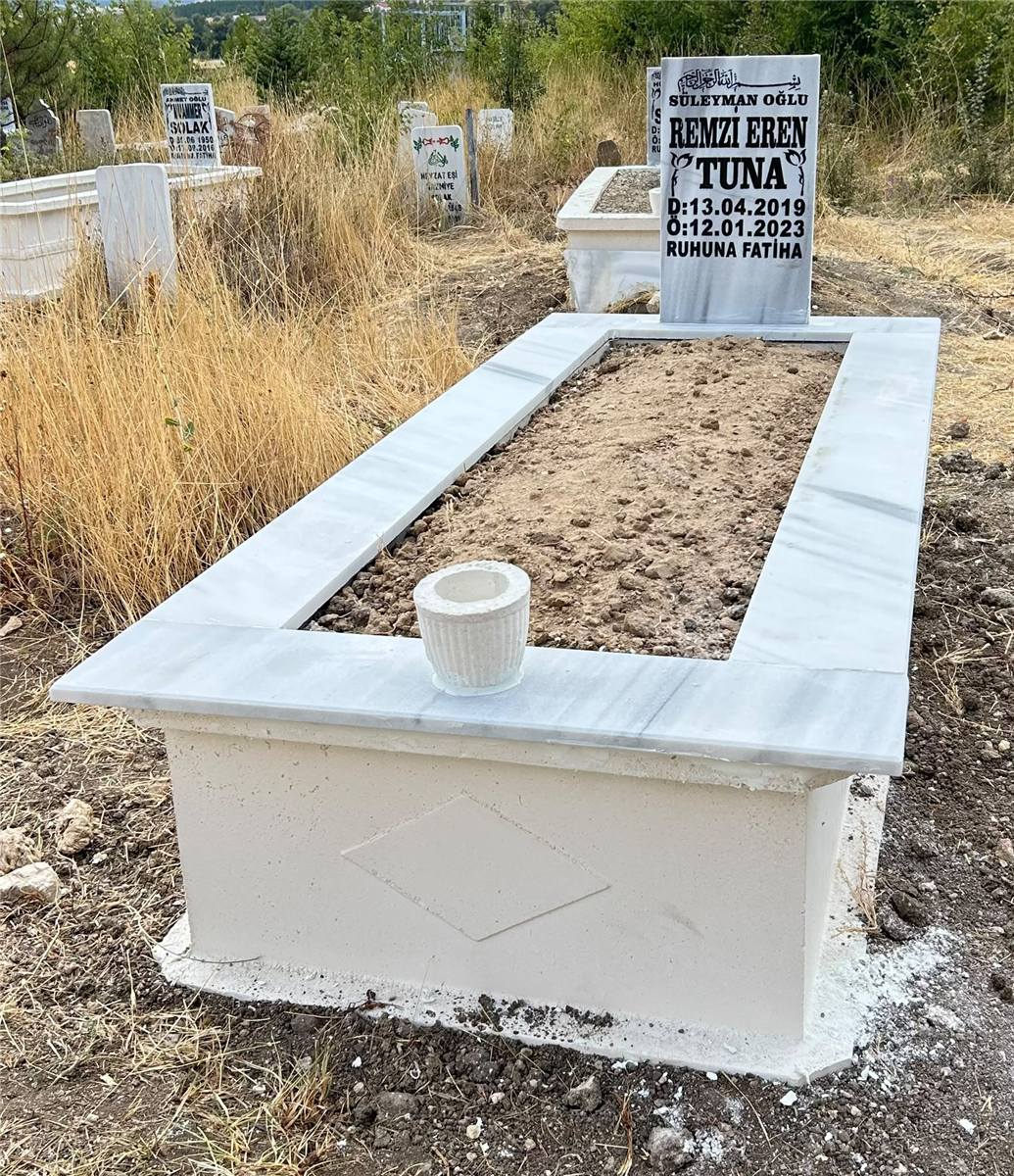 Yiğit Mermer tamamlanmış mezar uygulaması 1