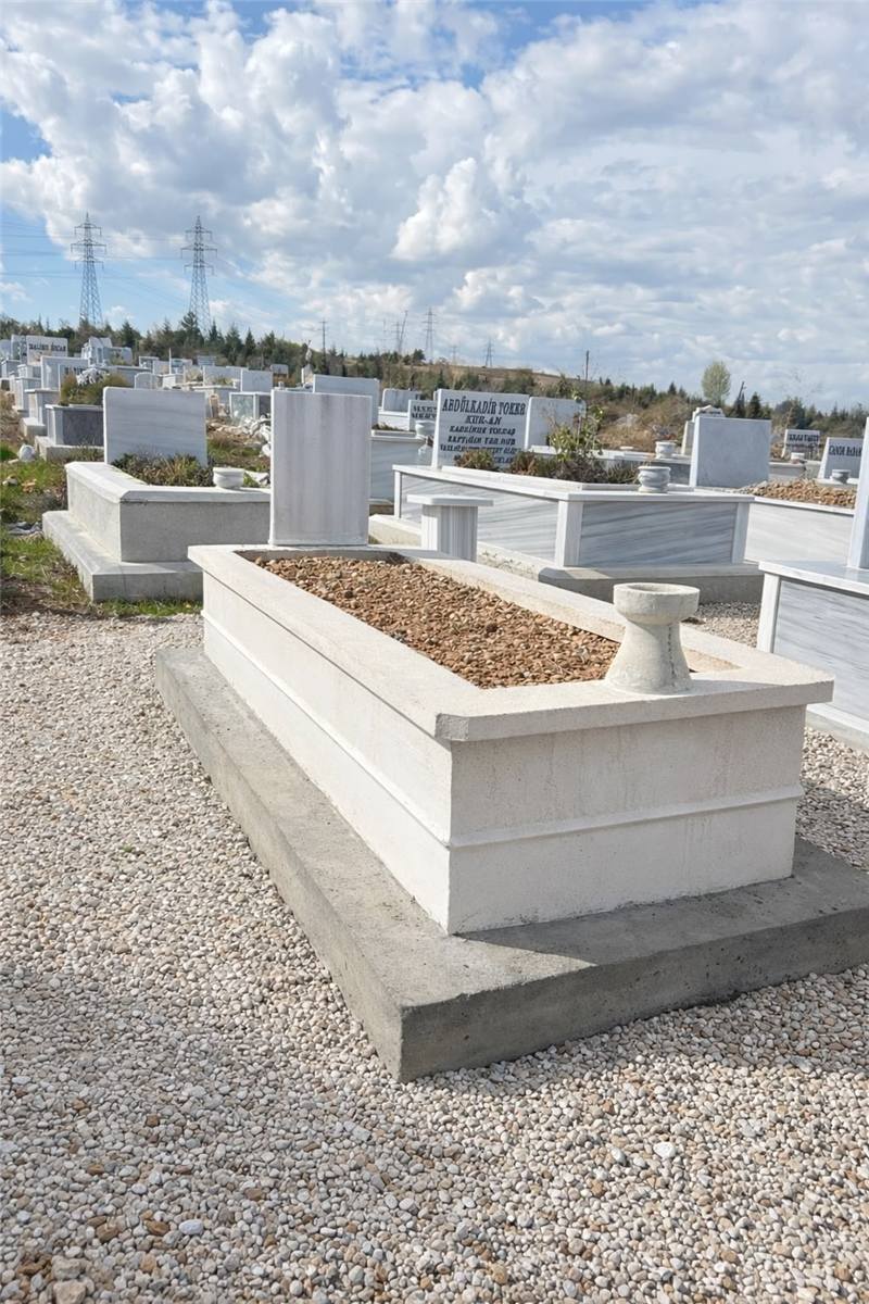 Yiğit Mermer tamamlanmış mezar uygulaması 2