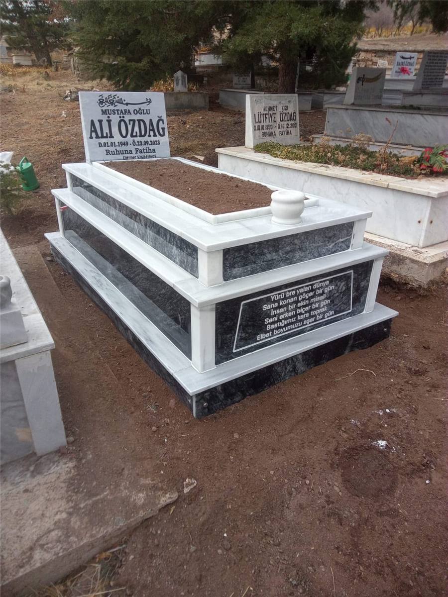 Yiğit Mermer tamamlanmış mezar uygulaması 24