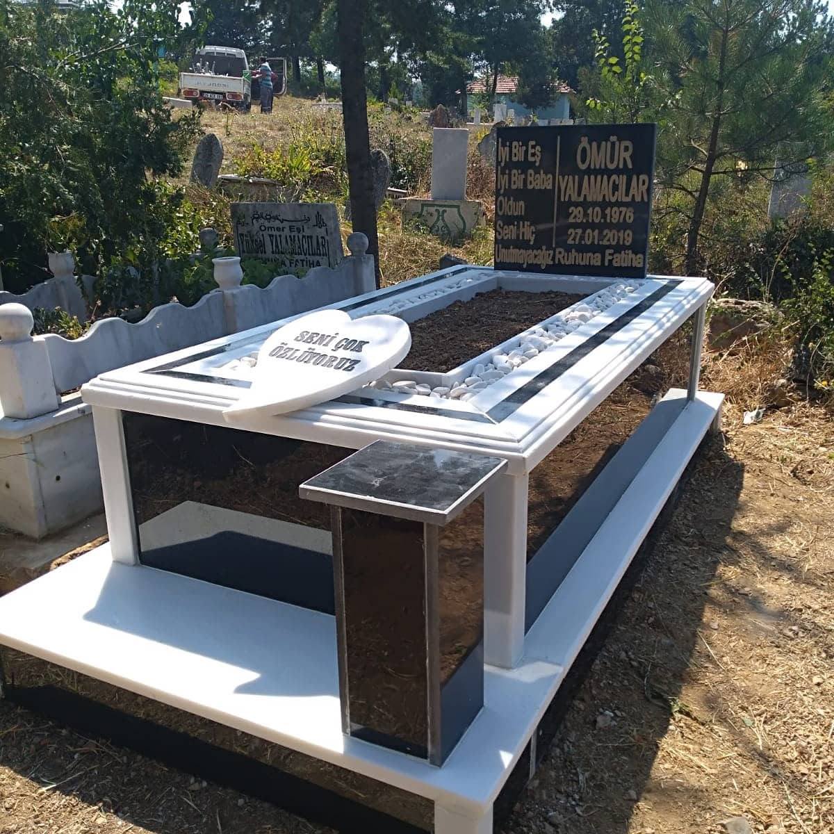 Yiğit Mermer tamamlanmış mezar uygulaması 28