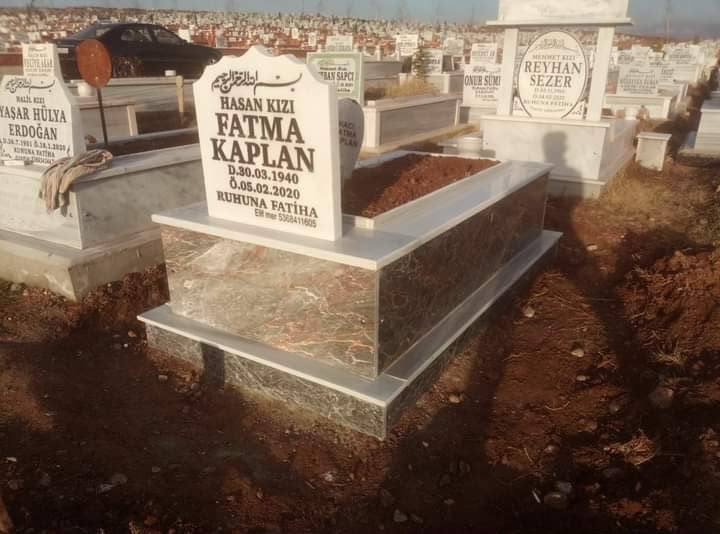 Yiğit Mermer tamamlanmış mezar uygulaması 29